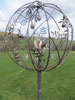 And a Partridge - Mild and stainless steel and resin bronze, approx  2.5 meters